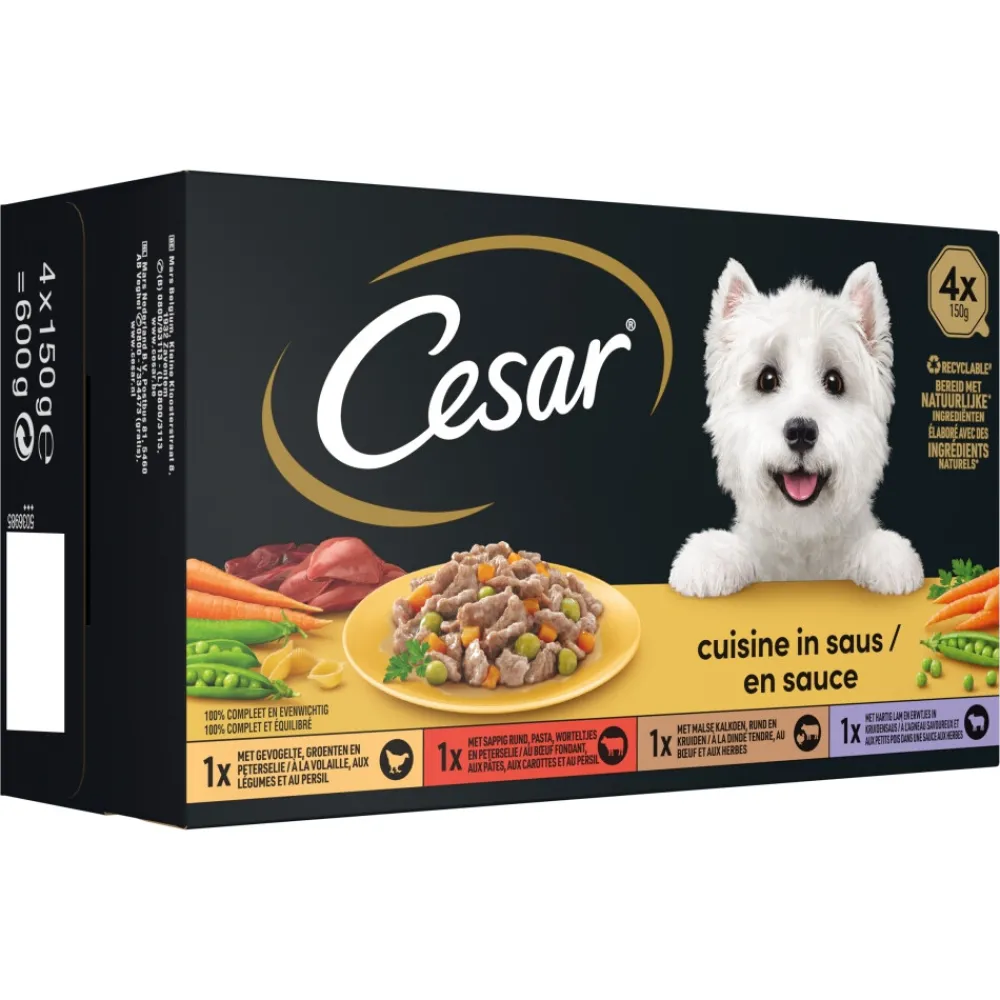 Cuisine in Saus Kuipje Multipack 600 gr^Cesar Online
