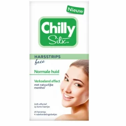 Silx Harsstrips Gezicht Normale huid 10 stuks^Chilly Sale