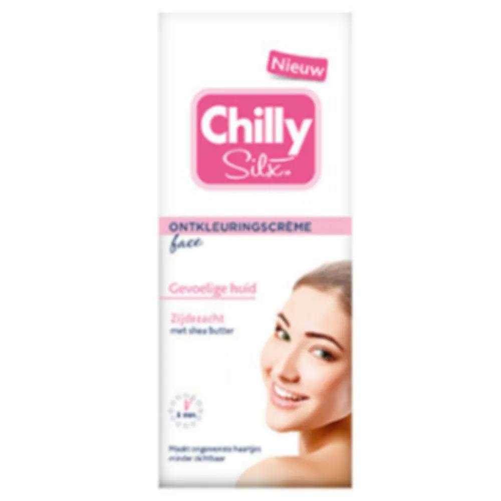 Scheren & Ontharen<Chilly Silx Ontkleuringscreme Gezicht Gevoelige Huid 75 ml