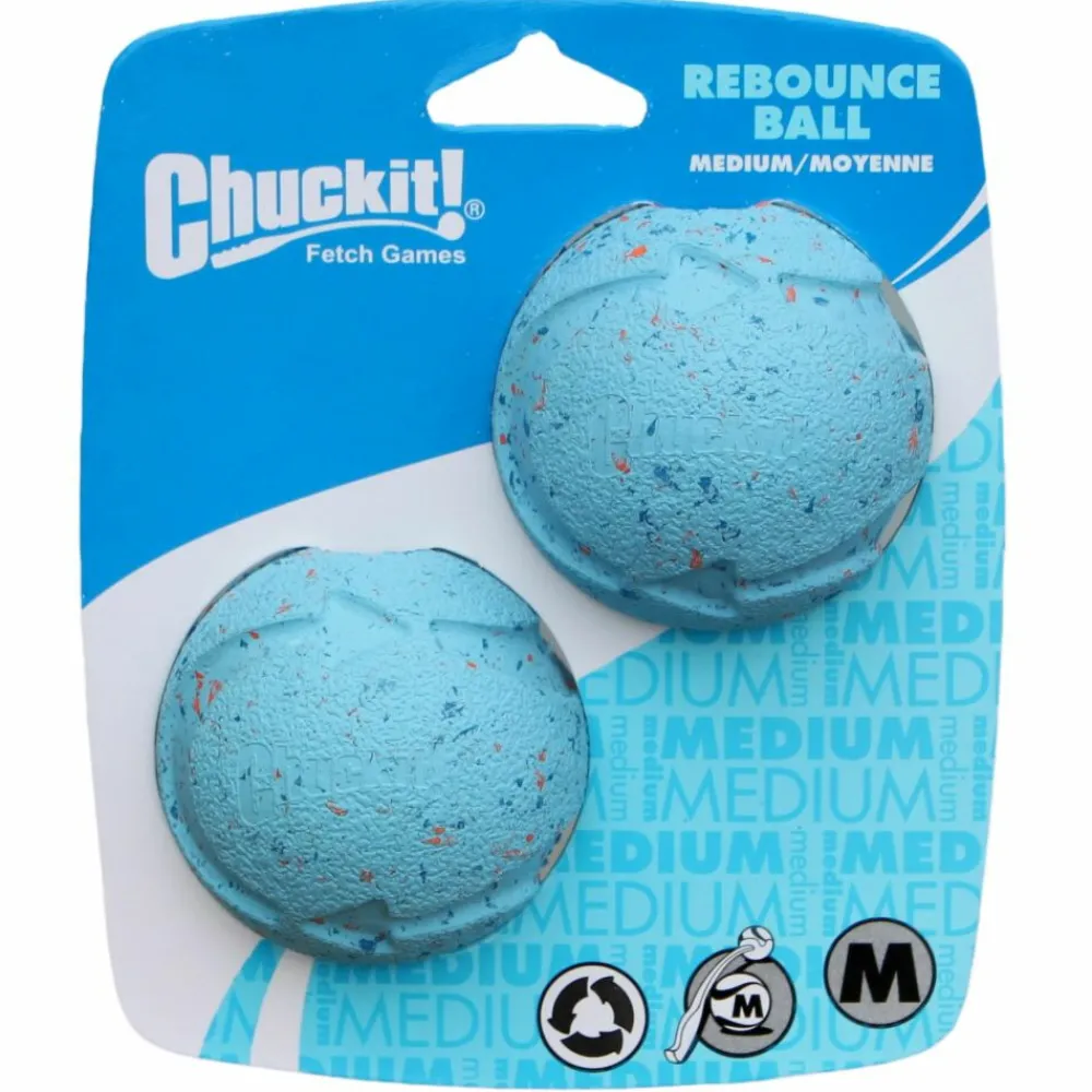 Speelgoed<Chuckit Rebounce Ball Medium ø 6 cm 2 stuks