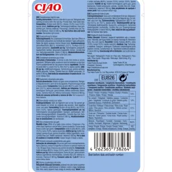 Kattenvoer<Ciao Broth Kattensnack Chicken & Tuna 40 gr