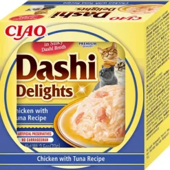 Dashi Delights Kattenvoer Nat Chicken & Tuna 70 gr^Ciao Hot