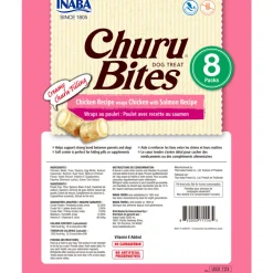 Snacks<Ciao Hondensnack Churu Rolls Kip - Zalm 76 gr