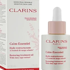 Serum<Clarins Calm-Essentiel Restoring Treatment Gezichtsolie 30 ml