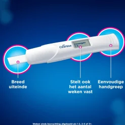 Clearance Zwangerschapstest met Wekenindicator 2 stuks Zwangerschapstesten|Zelftesten