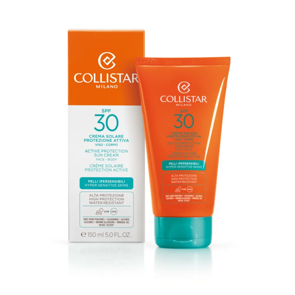 Zonbescherming<Collistar Active Protection Sun Cream Face - Body Spf 30 150 ml