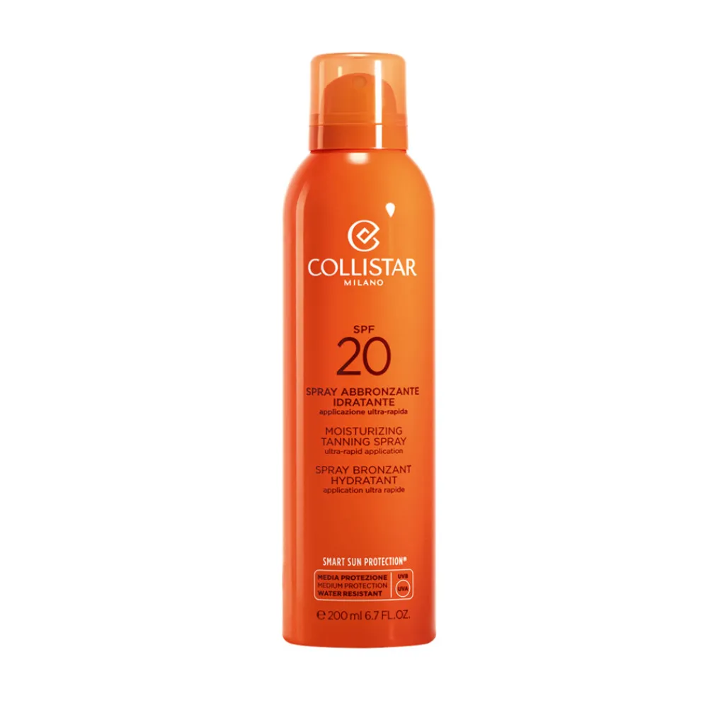 Zonbescherming<Collistar Moisturizing Tanning Spray SPF20 200 ml