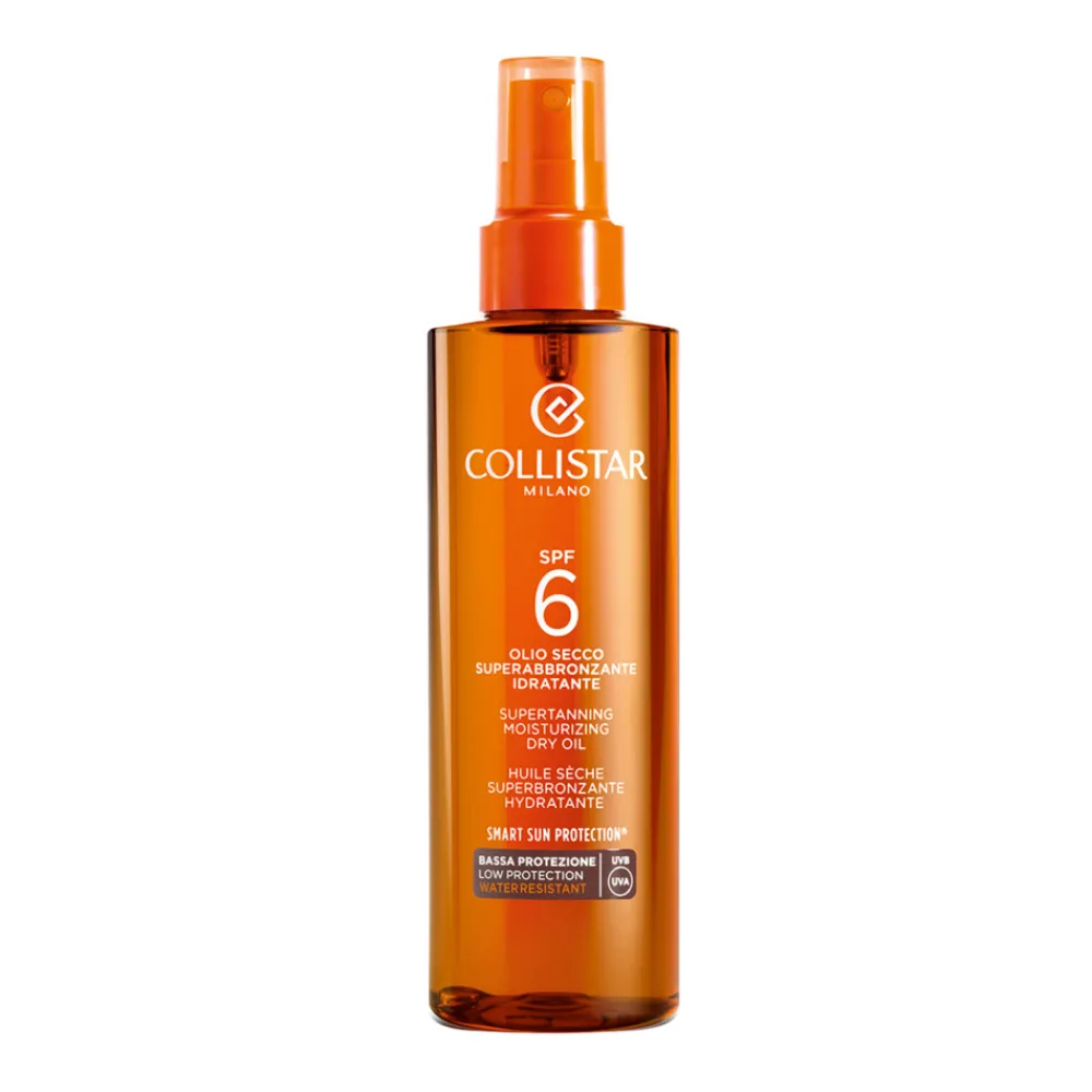 Zonbescherming<Collistar Supertanning Dry-Oil SPF 6 200 ml