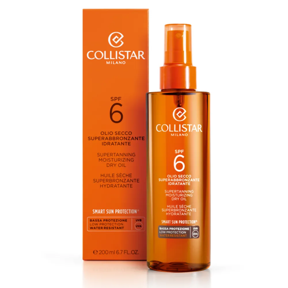 Zonbescherming<Collistar Supertanning Dry-Oil SPF 6 200 ml