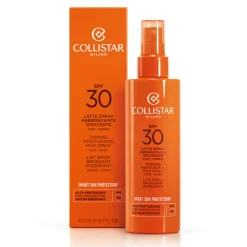 New Tanning Moisturizing Milk Spray Face-Body SPF 30 200 ml Zonbescherming