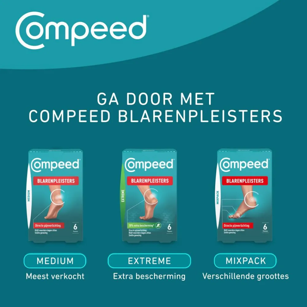 Voetverzorging<Compeed Blarenpeister Mix Pack 6 stuks