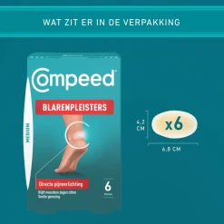 Blarenpleister Medium 6 stuks^Compeed Outlet