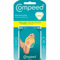 Pleisters|Voetverzorging<Compeed Eeltpleister Medium 6 stuks