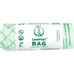 Huishoud & Vuilniszakken<Compost Bag Afvalzak Composteerbaar 20 liter 20 stuks