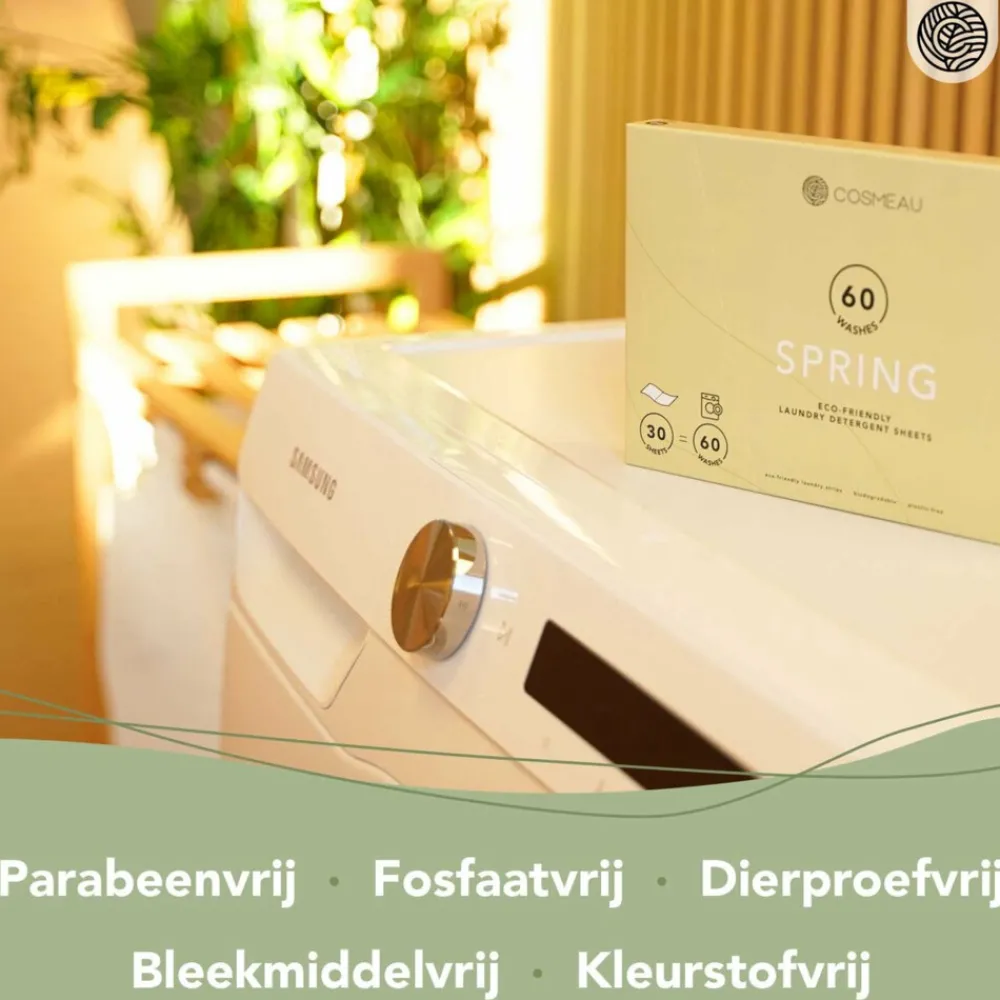 Hot Wasstrips Lavendel 60 wasbeurten Wasmiddel