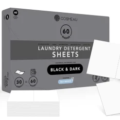 Wasmiddel<Cosmeau Wasstrips Zwart & Donker 60 wasbeurten