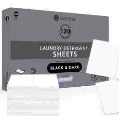 Wasmiddel<Cosmeau Wasstrips Zwart & Donker 120 wasbeurten