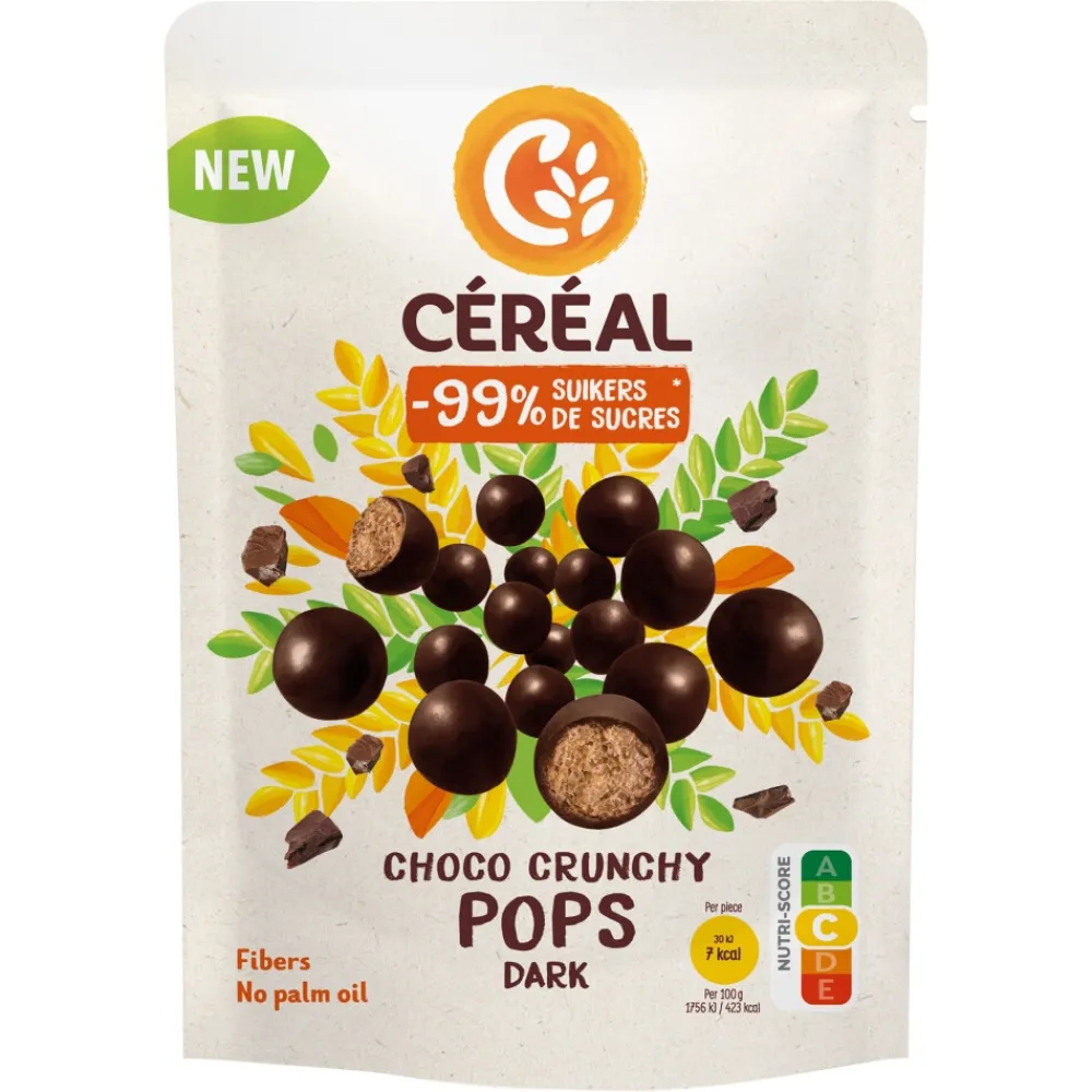 Clearance Choco Crunchy Pops 100 gr Chocolade|Snacks