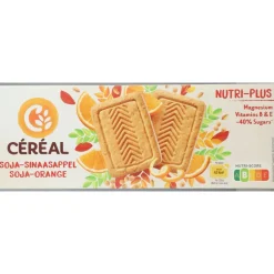 Koek<Céréal Koekjes Soja-Sinaasappel 280 gr