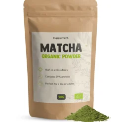 Thee<Cupplement Matcha Organic Powder 90 gr.