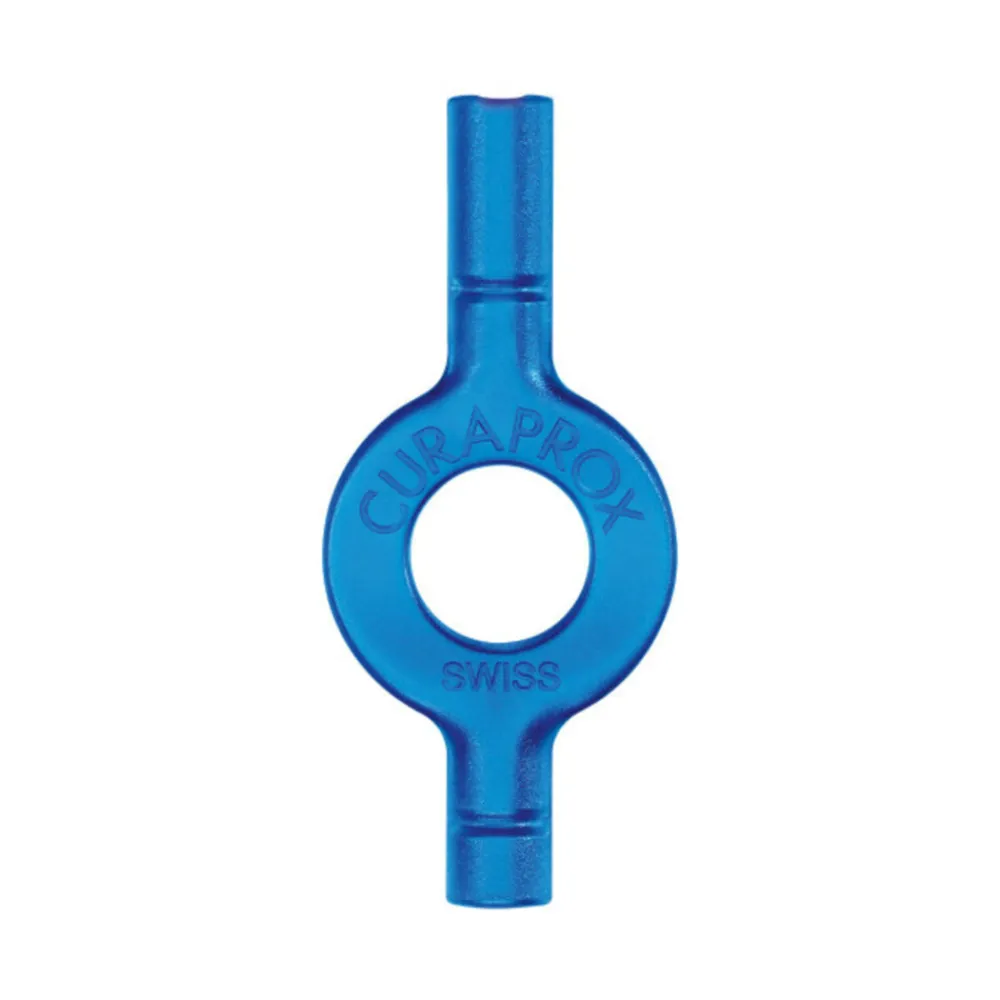 Flossen & Ragen<Curaprox Handige Houder Interdentale Rager UHS 409 Blauw 3 stuks