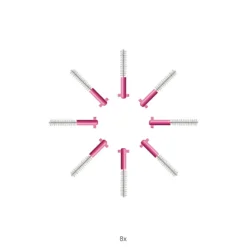 Best Interdentale Rager Prime Navulling CPS 08 Roze 3,2mm 8 stuks Flossen & Ragen