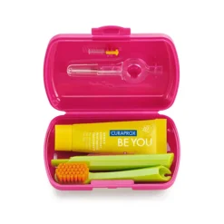 Online Reisset Rood 1 set Tandenborstels