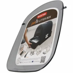 Clearance Kattenbakdeurtje Antraciet Kattenbakken & Toebehoren