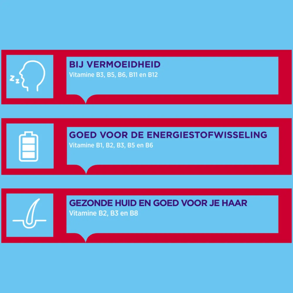 Vitaminen<Dagravit Becoforte B 100 stuks