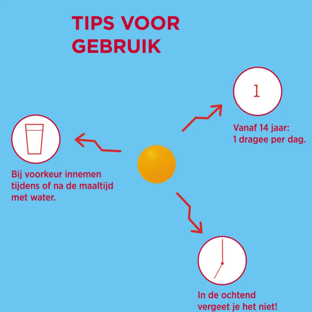 Vitaminen<Dagravit Becoforte B 100 stuks