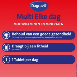 Multi Vitaminen En Mineralen<Dagravit Multi Elke Dag 60 tabletten