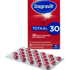 Outlet Totaal 30 100 stuks Mineralen|Multi Vitaminen En Mineralen