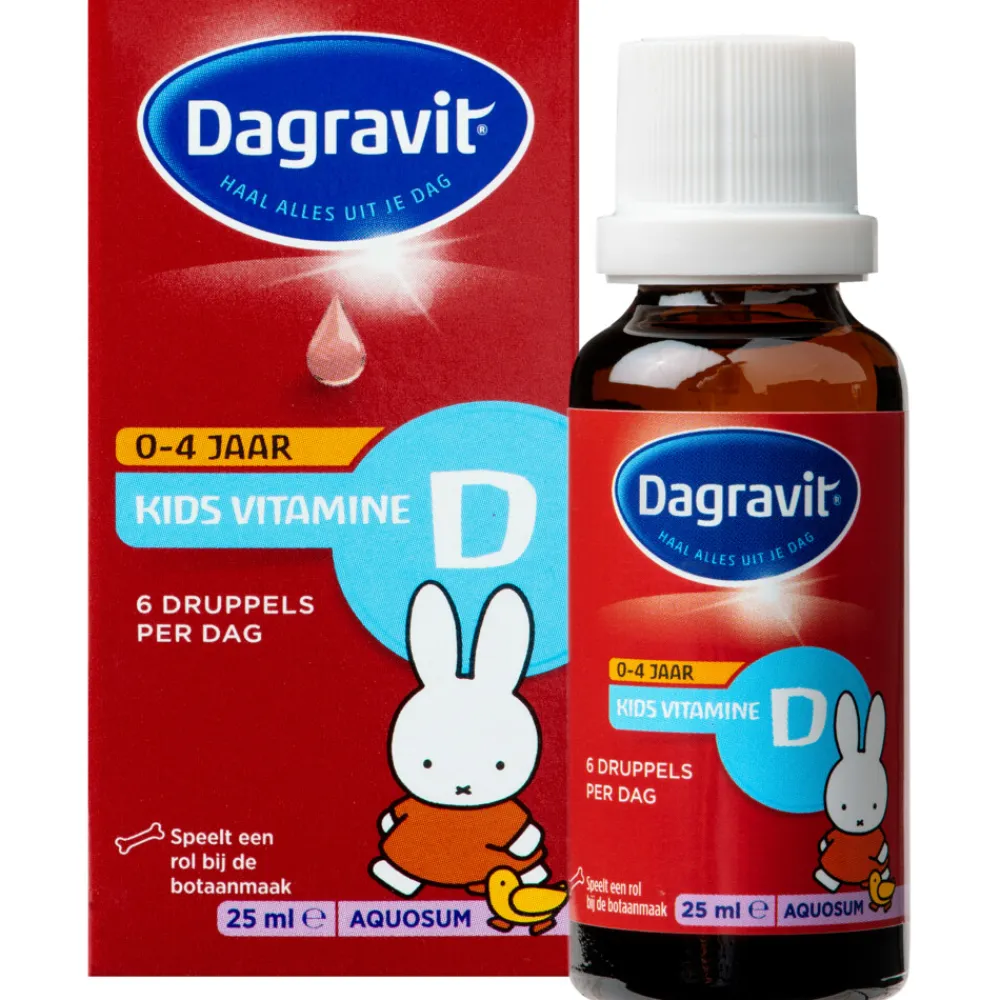 Vitaminen & Supplementen|Vitaminen<Dagravit Vitamine D Aquosum Druppels Kids 25 ml