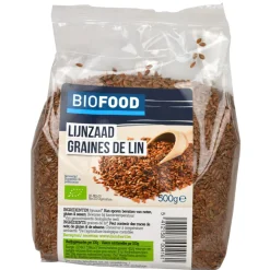 Biofood Lijnzaad Biologisch 500 gr^Damhert Hot