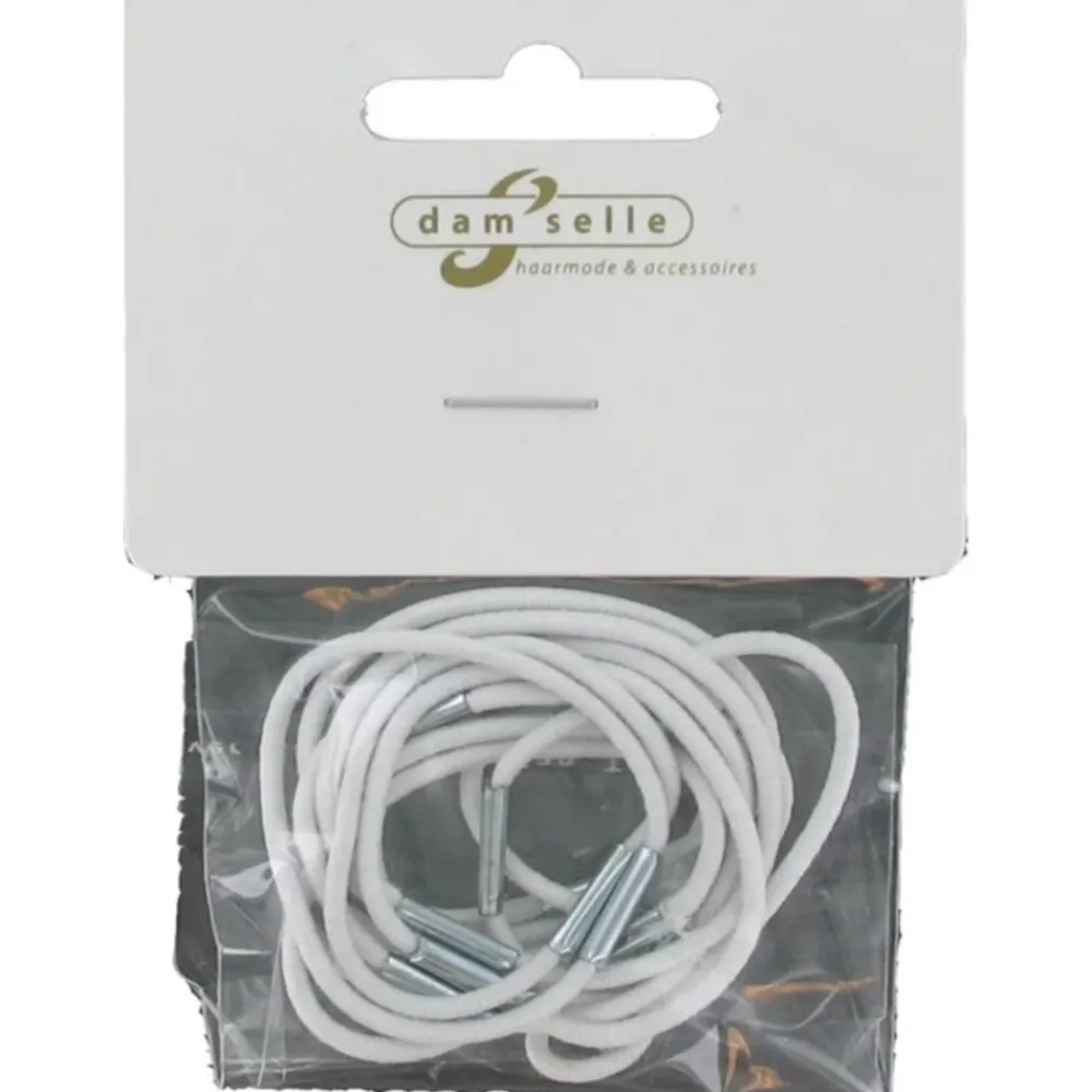 Clearance Elastiek Wit Klein 12 stuks Accessoires