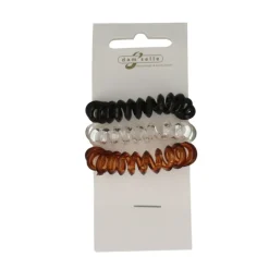 Accessoires<Damselle Haarelastiek Gedraaid 3 stuks