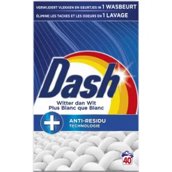 Waspoeder Witter Dan Wit 40 Wasbeurten 2,2 kg^Dash Outlet