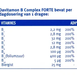 Discount B Complex Forte 200 stuks Vitaminen