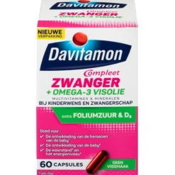 Compleet Mama Omega-3 Visolie 60 capsules^Davitamon Sale