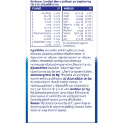 Compleet Weerstand Hoog Gedoseerd Bosvruchten 50 kauwtabletten^Davitamon Clearance