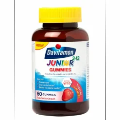 Junior Gummies 3-12 jaar 60 gummies^Davitamon