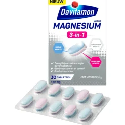 Mineralen<Davitamon Magnesium 3 in 1 30 tabletten