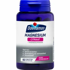 Magnesium Citraat 60 tabletten^Davitamon Hot