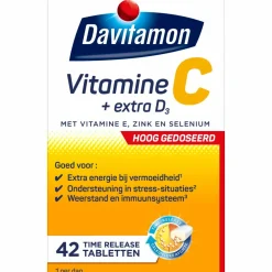Vitaminen<Davitamon Vitamine C Hoog Gedoseerd + Extra D3 42 tabletten