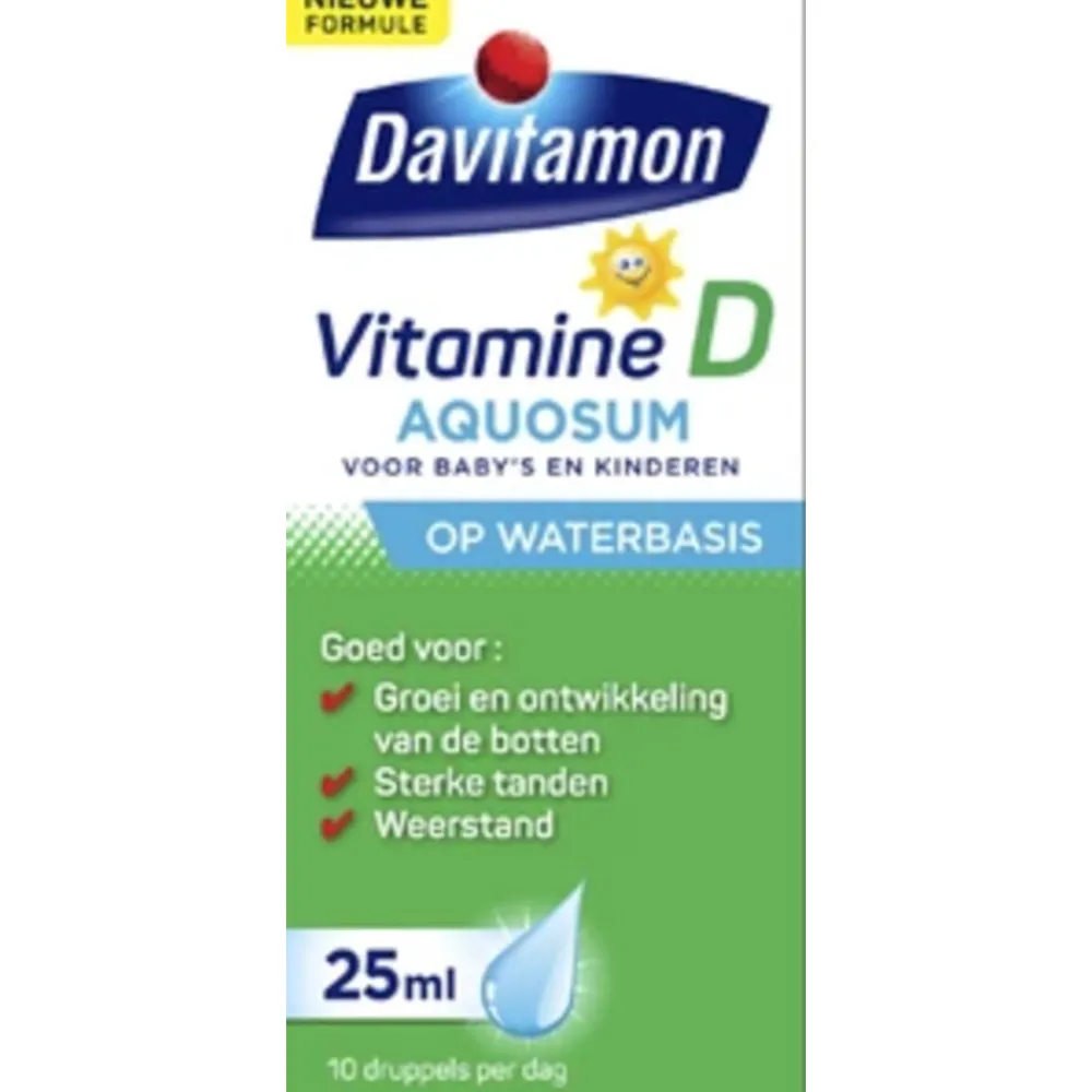 Vitaminen & Supplementen|Vitaminen<Davitamon Vitamine D Aquosum 25 ml