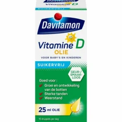 Vitaminen & Supplementen|Vitaminen<Davitamon Vitamine D Olie 25 ml