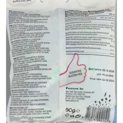 Snoep<De bron Suikervrije Mint Toffee 90 gr