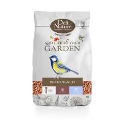 Hot Greenline Peeled Peanuts 850 gr Vogels En Tuindieren