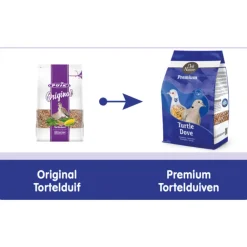 Premium Tortelduif 4 kg^Deli Nature