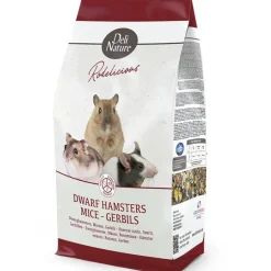 Droogvoer & Zaden<Deli Nature Rodelicious Dwerghamsters, Muizen en Gerbils 750 gr